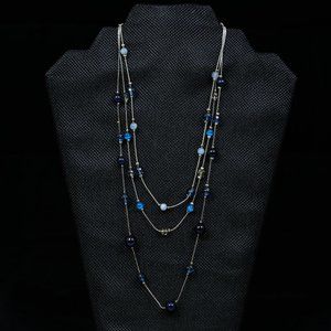 💍JEWELRY BOGO💍 New York & Co Women's Blue Tone Necklace 22 in.